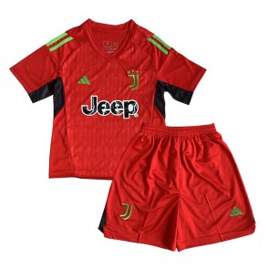 Maillot de foot Juventus Gardien de but Troisième enfant 2023-24 Manches Courte (+ pantalon court)